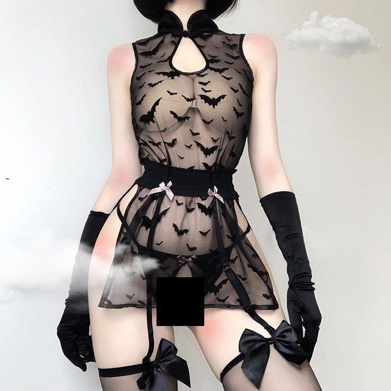 Bat Priestess lingerie Set