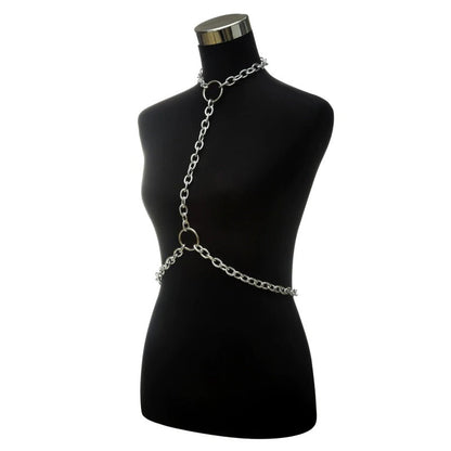 Chain Jewelry Body Harness / Gothic Body Chain Necklace for Women / Sexy Fashion Accessories