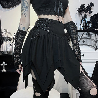 Alt girl gothic skirt