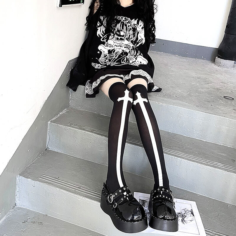 Bones darkness stockings c0177-3