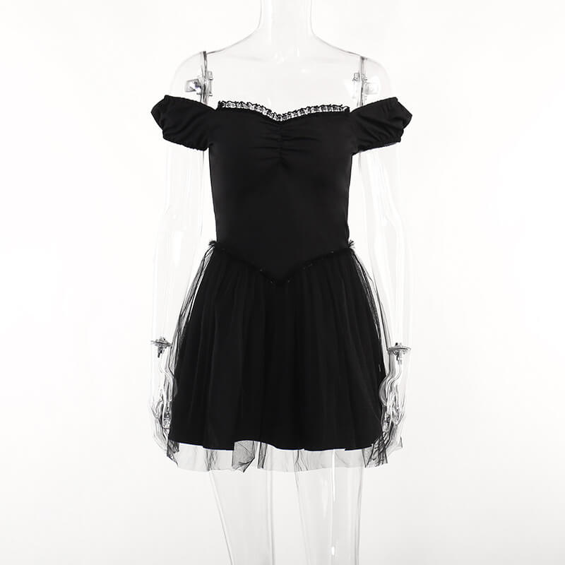Dark corset dress