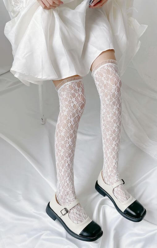 Fairy core lace stockings c0149