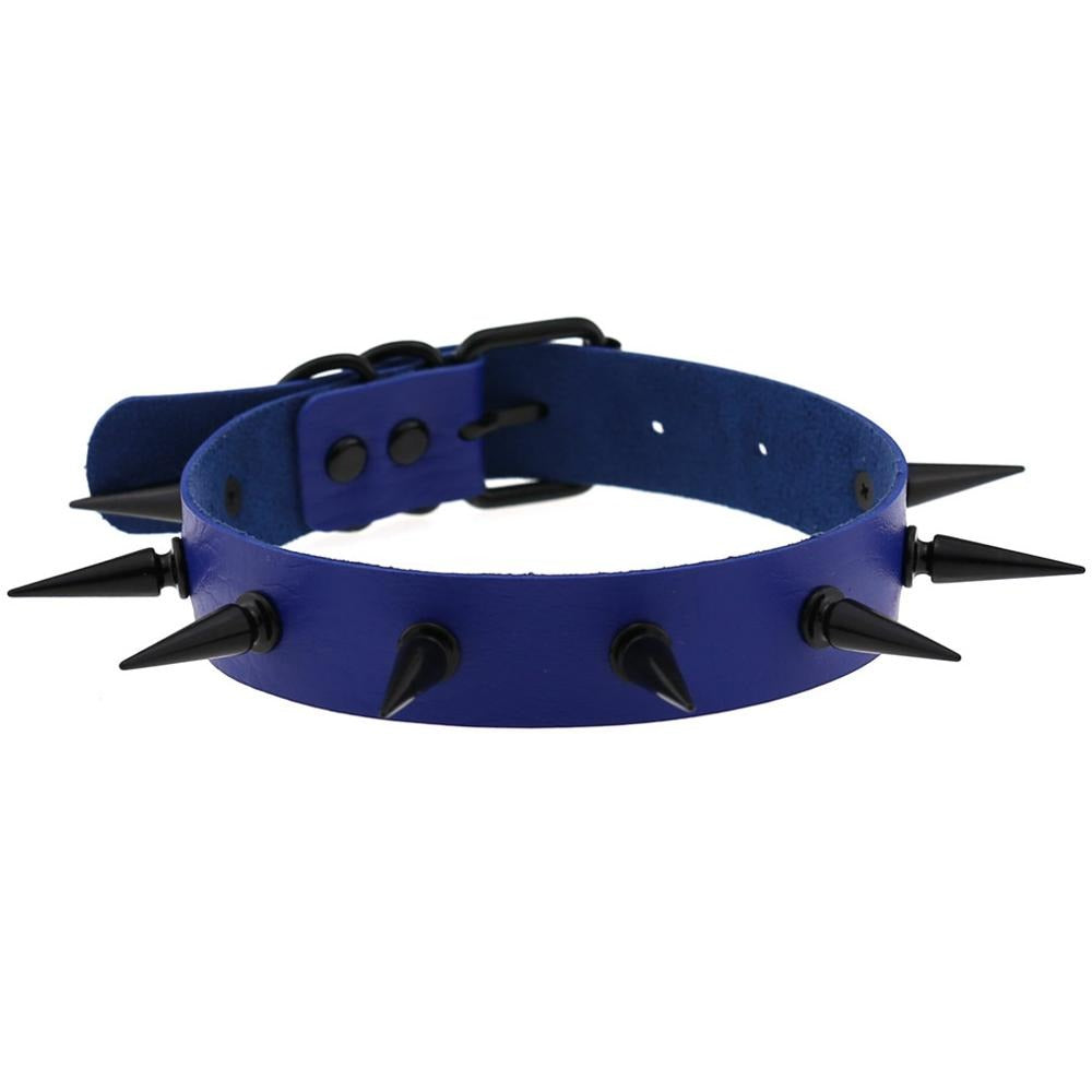 Dark Witch's Spiked Choker Collar / Gothic Style Accessories for Men and Women