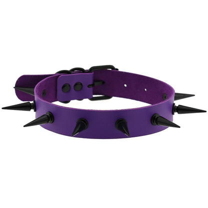 Dark Witch's Spiked Choker Collar / Gothic Style Accessories for Men and Women