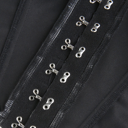 Fashion PU Leather Sleeveless Tank Top / Sexy Women's Corset Crop Top