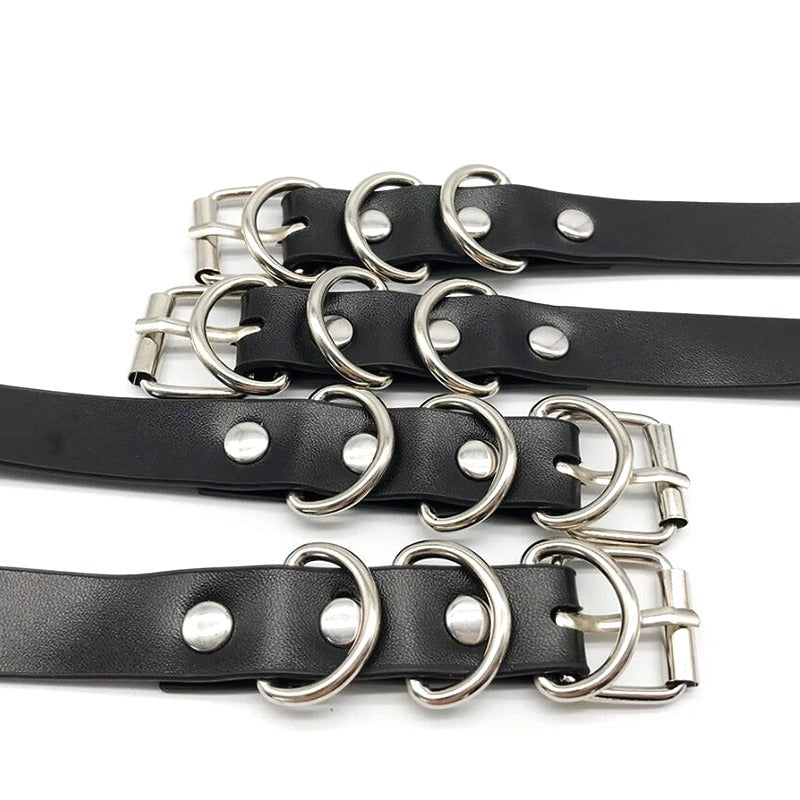 Faux Leather Leg Garter Body Harness Belt / BDSM Bondage Harness Belt for Women