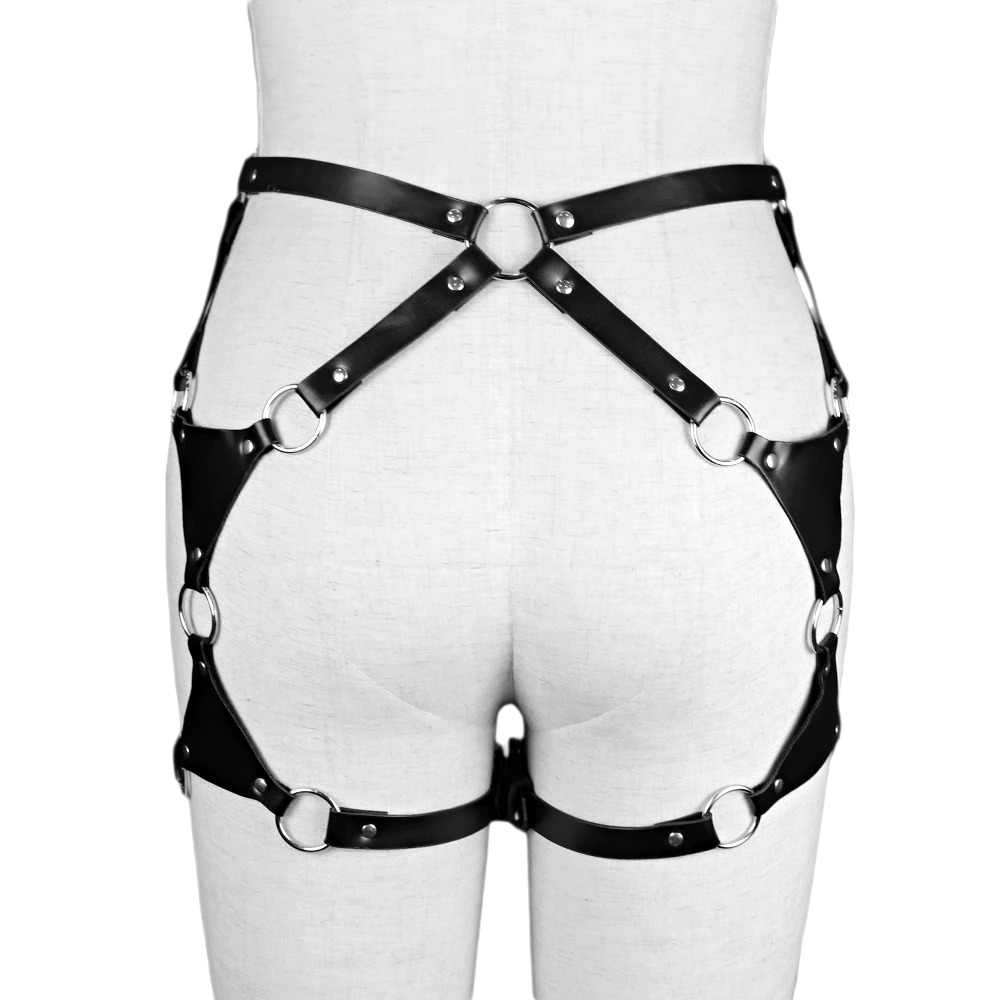 Gotic Sexy Body Harness / Women's Erotic Garters with Belt / Female Accessories