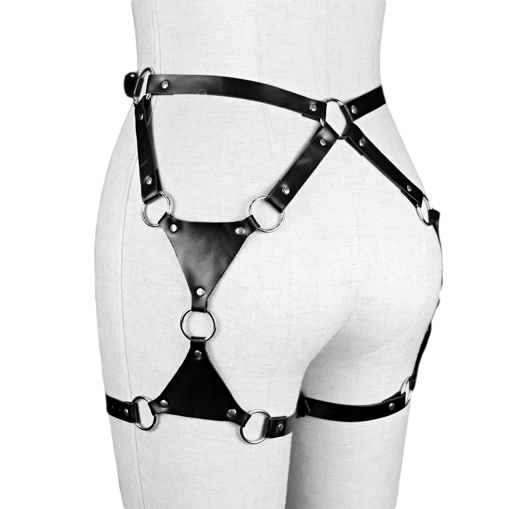 Gotic Sexy Body Harness / Women's Erotic Garters with Belt / Female Accessories
