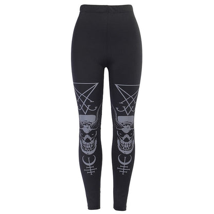 Witchy Clothing Skull Witch Pants Gothic Clothing