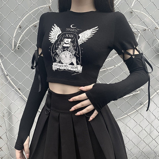 Witchy Clothing Memento Goth Top Gothic Clothing