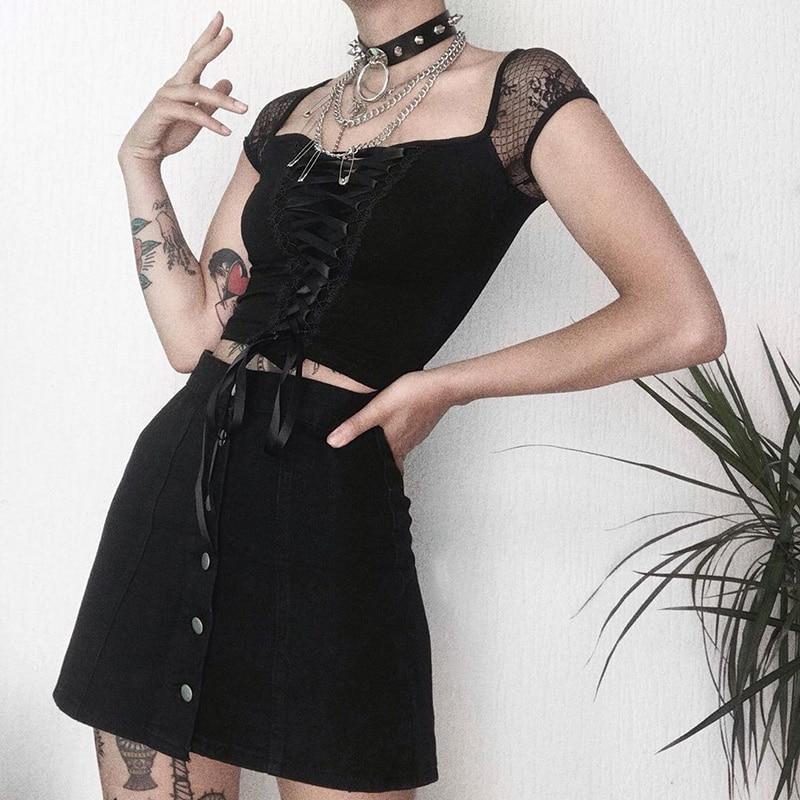 Witchy Clothing Vintage Gothic Top Gothic Clothing