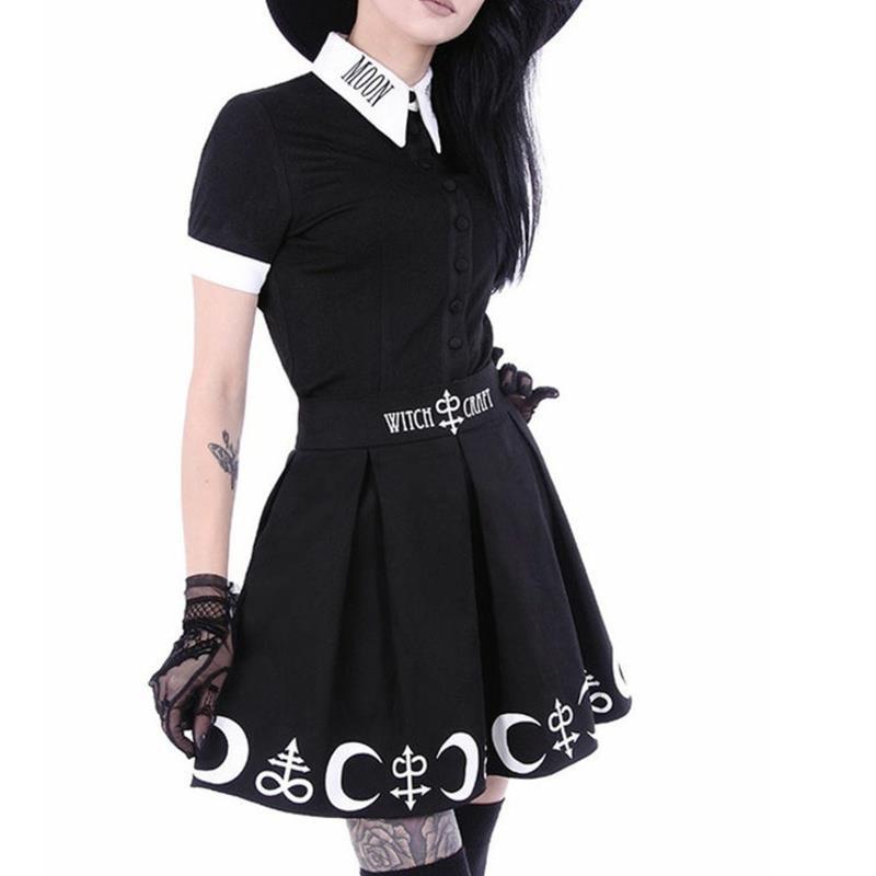 Witchy Clothing Witchcraft Skirt Set Gothic Clothing