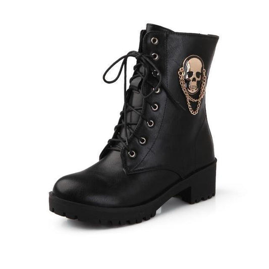 Gothic Ankle Shoes 