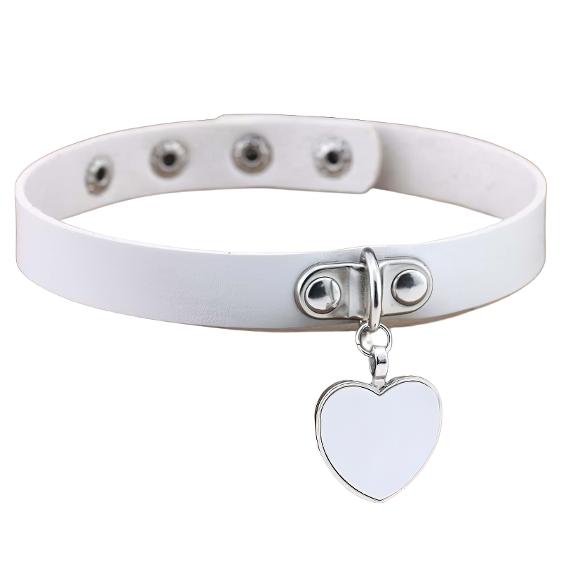 Women's Fashion Gothic Choker / Necklace Choker PU Leather Collar with Heart